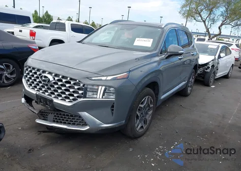 2023 Hyundai Santa Fe Hybrid Sel Premium из США, поврежденный, VIN 5NMS3DA10PH012836